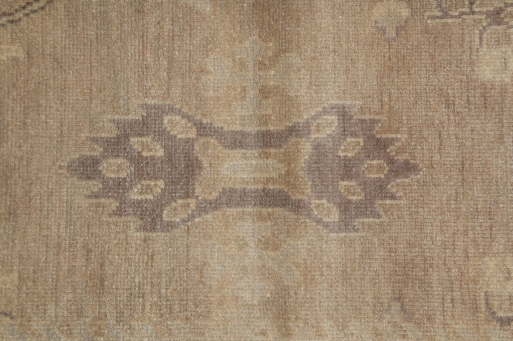 9 x 12 Neutral Soft Colors Wool Handmade Transitional Modern Rug #F-3346