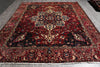 Load image into Gallery viewer, 9 x 11.6 Semi-Antique Persian Bakhtiar Tribal Rug #F-4106