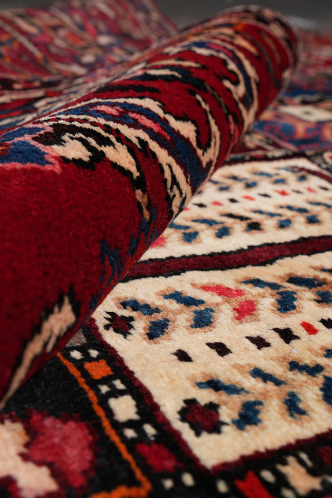 10.8 x 12.4 Old Persian Tribal Garden Bakhtiar Rug #F-4107