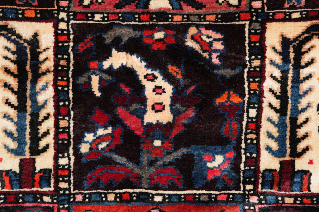 10.8 x 12.4 Old Persian Tribal Garden Bakhtiar Rug #F-4107