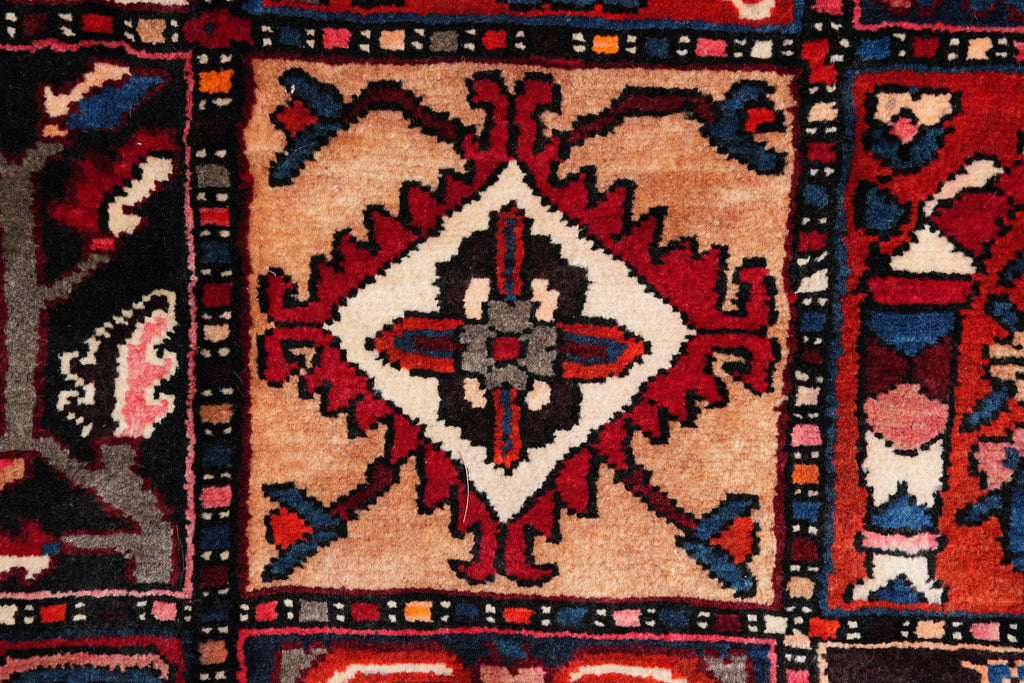 10.8 x 12.4 Old Persian Tribal Garden Bakhtiar Rug #F-4107