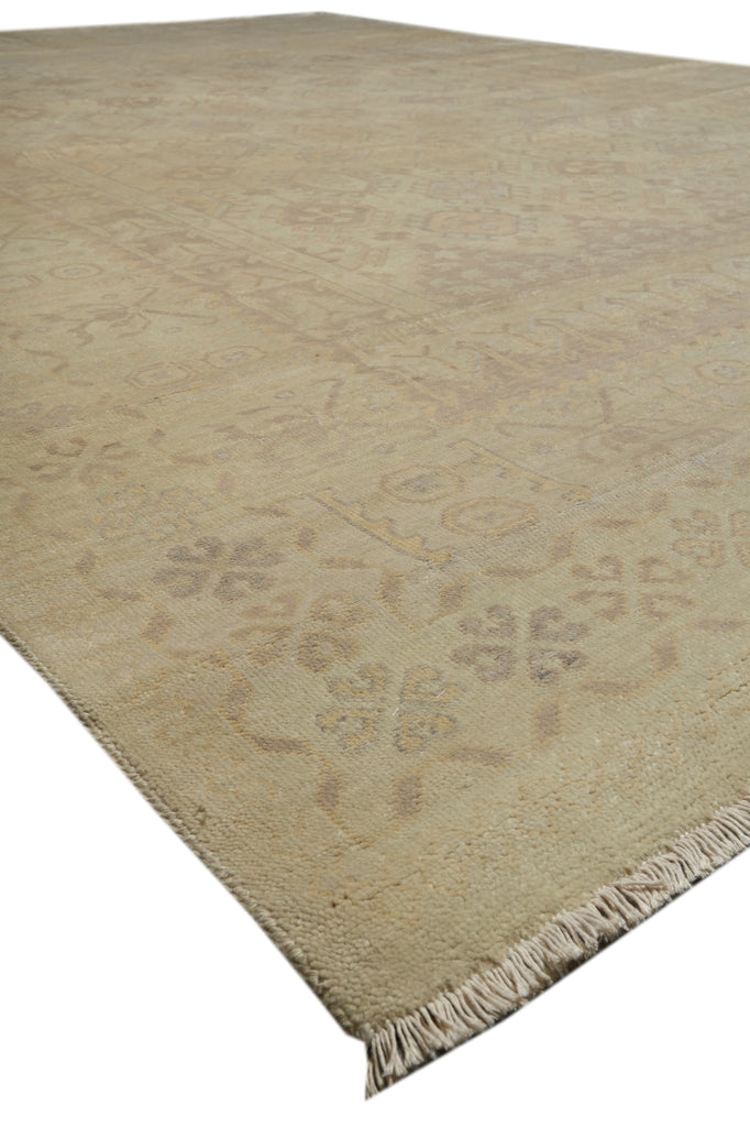 10 x 13 New Handmade Oushak Rug Soft Pastels Colors #F-3342