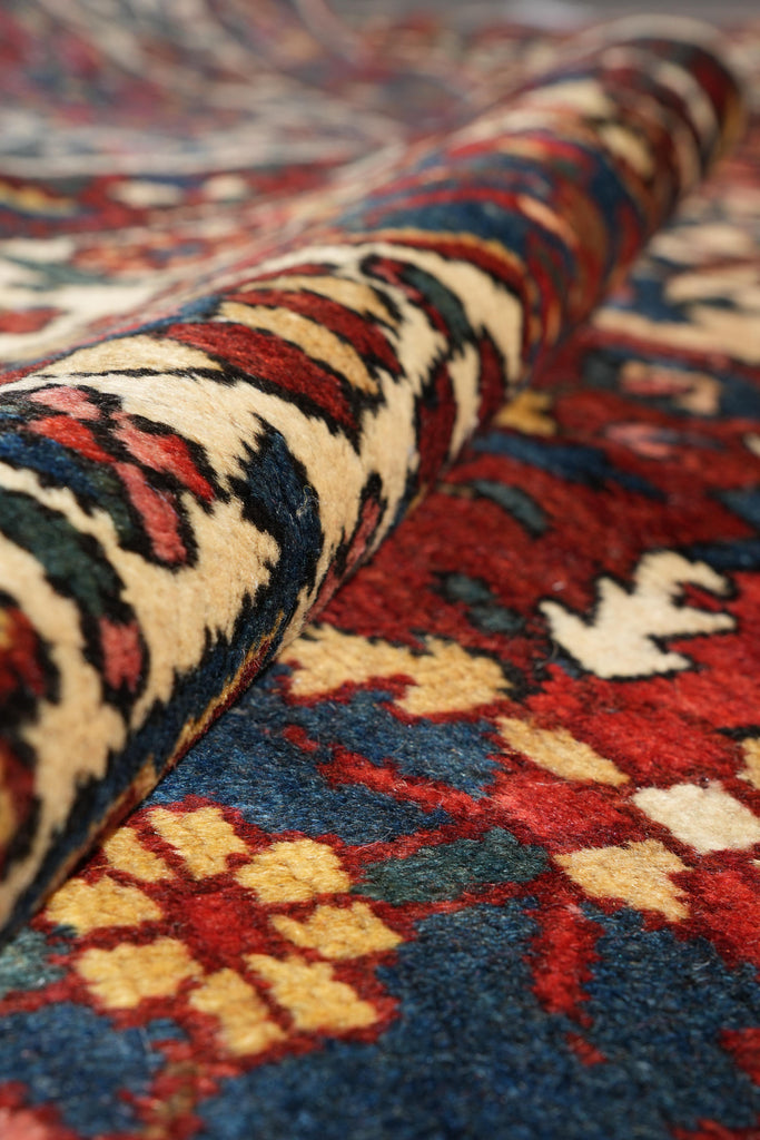 10.7 x 12.7 Tribal Persian Bakhtiar Garden Semi-Antique Rug #F-4108