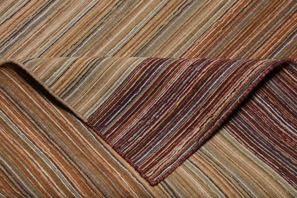 6.10 X 8.1 Autumn Colors Handmade Kilim Rug #B-70677