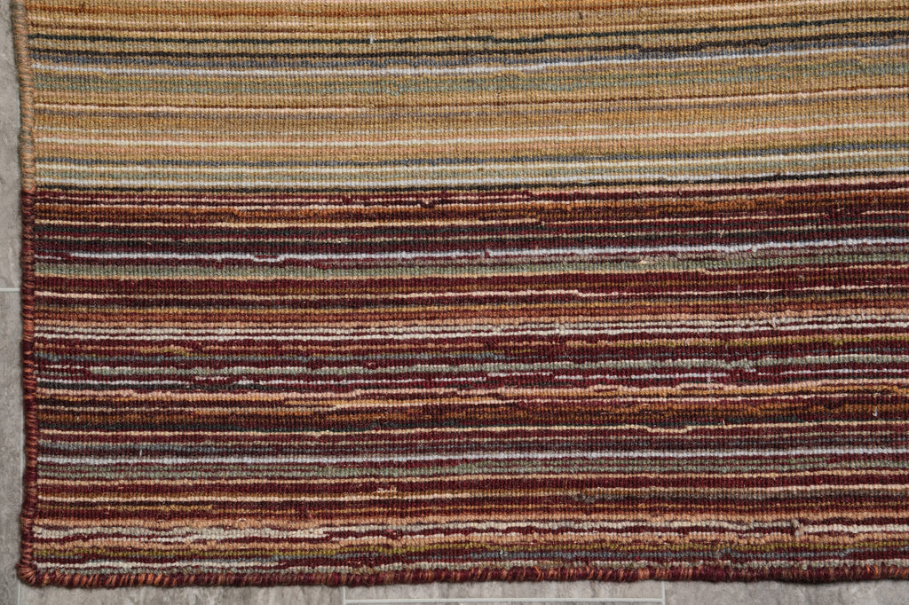 6.10 X 8.1 Autumn Colors Handmade Kilim Rug #B-70677