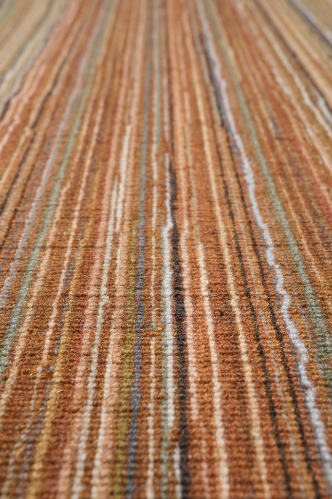 6.10 X 8.1 Autumn Colors Handmade Kilim Rug #B-70677