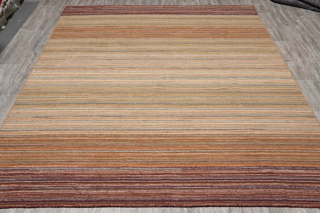 6.10 X 8.1 Autumn Colors Handmade Kilim Rug #B-70677