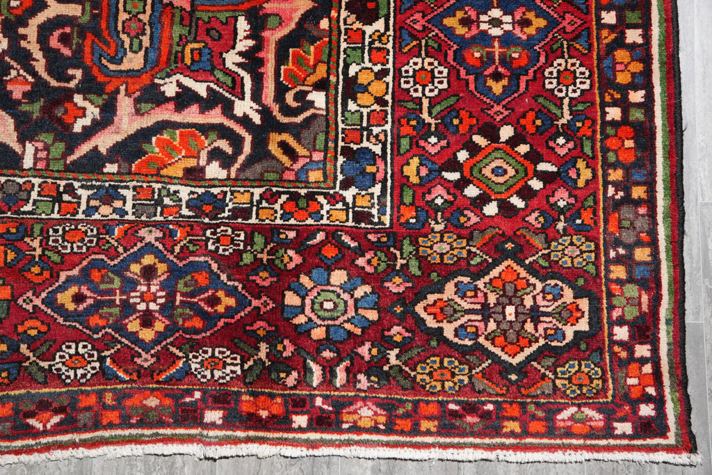 9.8 x 12.4 Characteristic Persian Tribal Bakhtiar Rug #F-4109