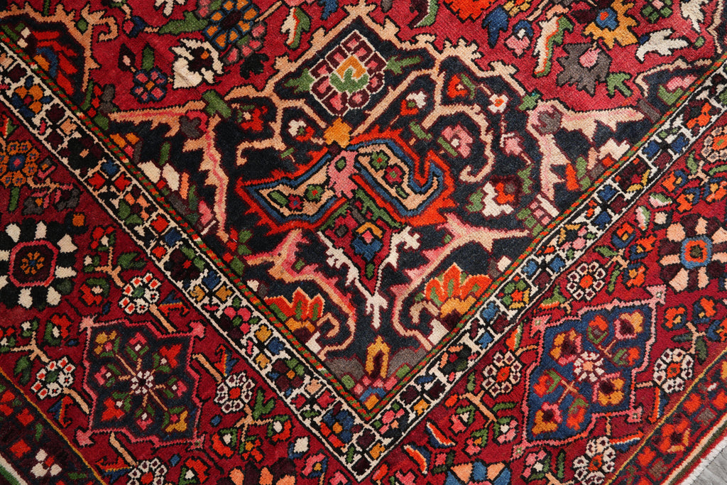 9.8 x 12.4 Characteristic Persian Tribal Bakhtiar Rug #F-4109