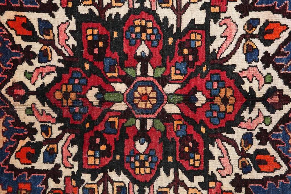 9.8 x 12.4 Characteristic Persian Tribal Bakhtiar Rug #F-4109