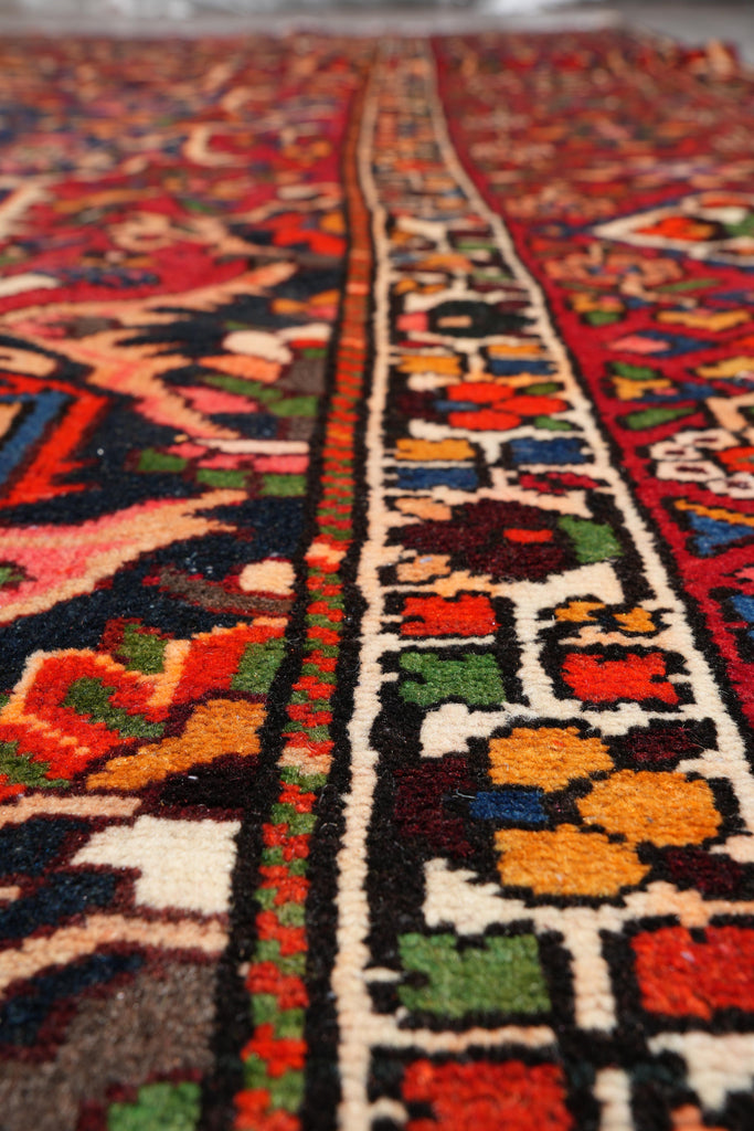 9.8 x 12.4 Characteristic Persian Tribal Bakhtiar Rug #F-4109