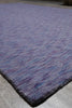 Load image into Gallery viewer, 5.1 x 7.9 Purple Blue Wool Handmade Modern Rug #B-70521