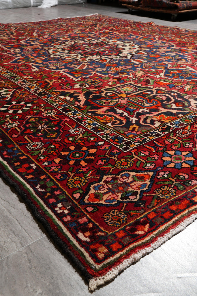 9.8 x 12.4 Characteristic Persian Tribal Bakhtiar Rug #F-4109