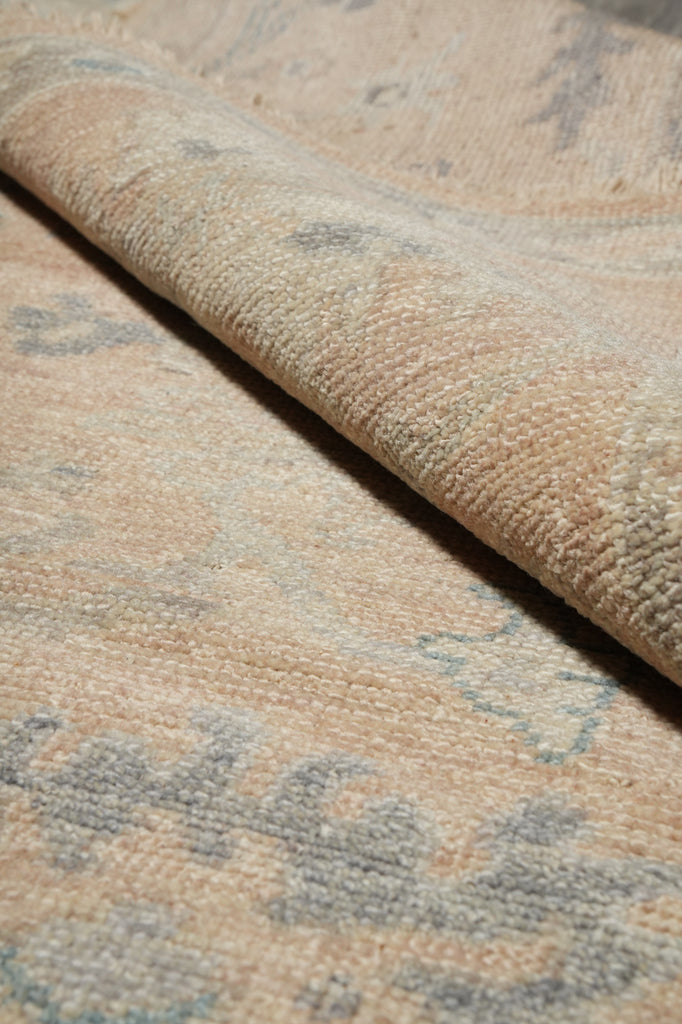 9 x 12 Neutrals, Light Brown Handmade Oushak Rug #F-3331