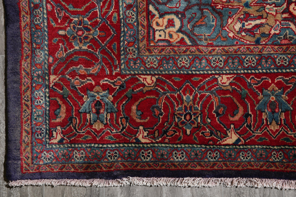 9.7 x 12.7 Estate Rug Authentic Persian Carpet #F-4110