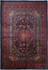 Load image into Gallery viewer, 10.2 x 14.2 Authentic Persian Rug Traditional Blue Red #F-4111