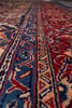 Load image into Gallery viewer, 10.2 x 14.2 Authentic Persian Rug Traditional Blue Red #F-4111
