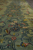 Load image into Gallery viewer, 8 x 11.7 GREEN Persian Unusual Kashan Rug #PIX-13302