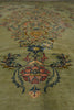Load image into Gallery viewer, 8 x 11.7 GREEN Persian Unusual Kashan Rug #PIX-13302