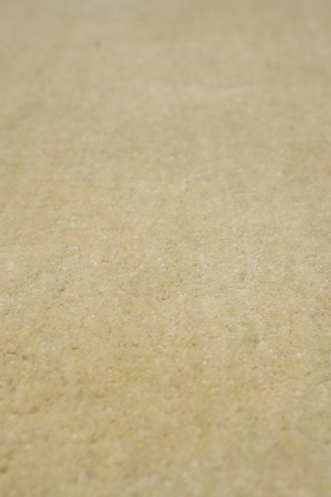 5 x 8 Plain Beige Wool Handmade Modern Carpet #B-70611