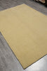 Load image into Gallery viewer, 5 x 8 Plain Beige Wool Handmade Modern Carpet #B-70611