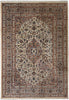 Load image into Gallery viewer, 6.9 x 9.8 Authentic Persian Kashan Rug Light Colors #F-4112