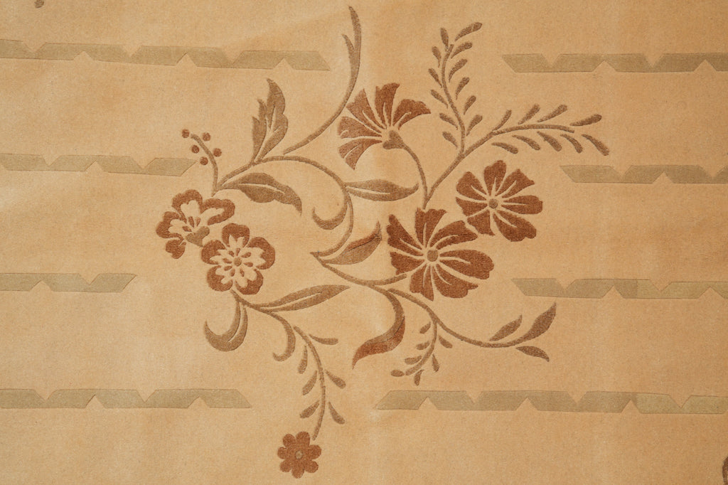 5.2 x 8.5  New Handmade Foral Wool Modern Rug #PIX-14207