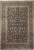 Load image into Gallery viewer, 9.5 x 12.9 Genuine Persian Rug Navy Blue #F-4113