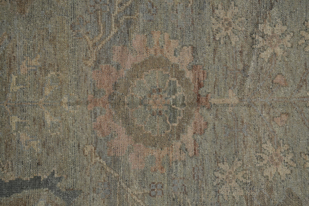 10 x 12 New Handmade Oushak Rug Reproduction Antique look Low Wool Pile #F-3330