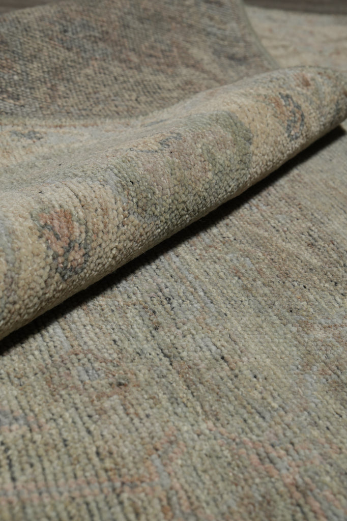 10 x 12 New Handmade Oushak Rug Reproduction Antique look Low Wool Pile #F-3330