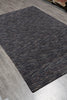 Load image into Gallery viewer, 4.11  x 8.1 Charcoal Blue Contemporary Wool Carpet #B-70598