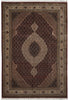 Load image into Gallery viewer, 6.7 x 9.9 High Quality Handmade Mahi Tabriz Rug Wool and Silk