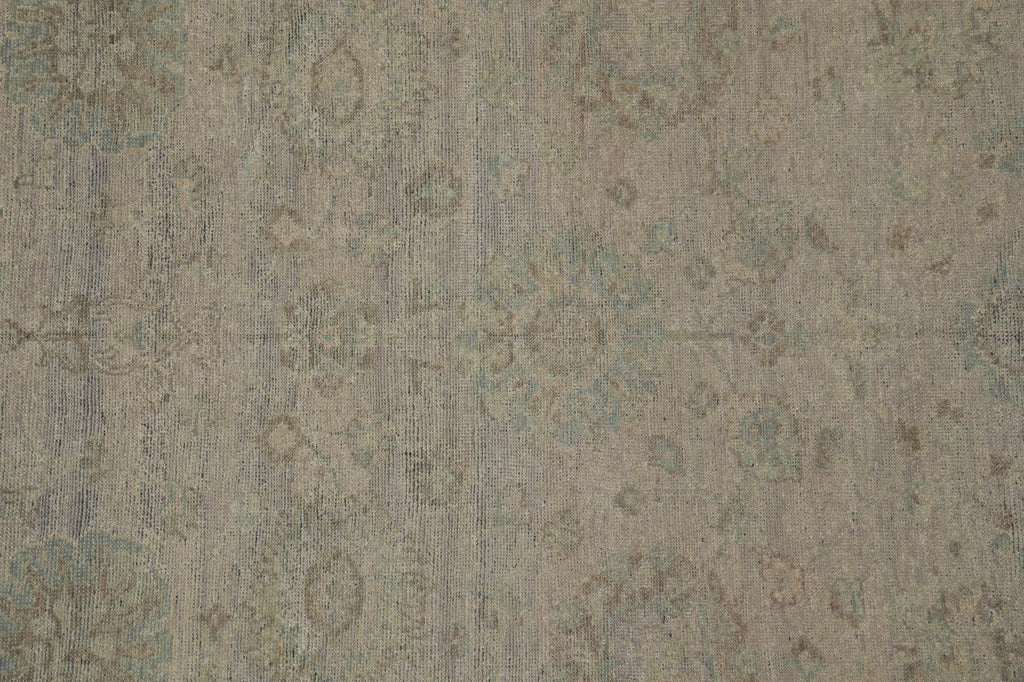 8 x 10 New Handmade Oushak Rug Low Wool Pile TRANSITIONAL MODERN CARPET #F-3343