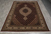 Load image into Gallery viewer, 6.7 x 9.9 High Quality Handmade Mahi Tabriz Rug Wool and Silk #F-3058