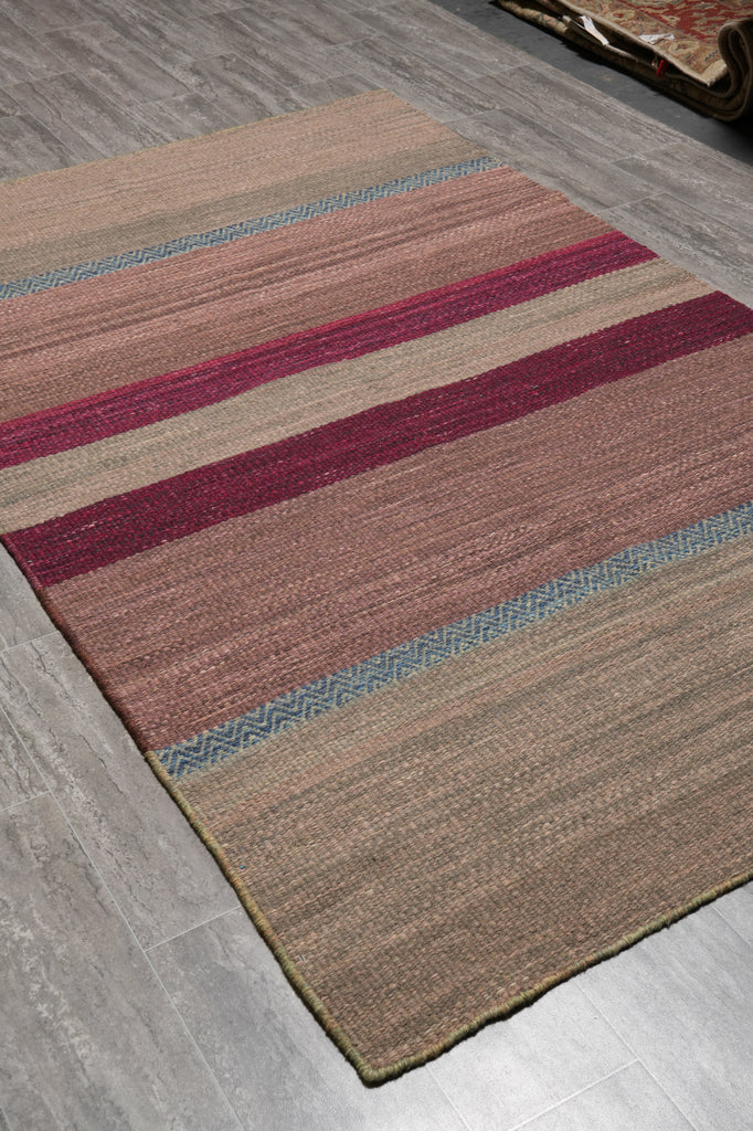 5 x 8 Kilim Handmade India Rug Navajo Pattern #F-4428