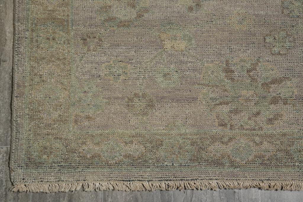 8 x 10 New Handmade Oushak Rug Low Wool Pile TRANSITIONAL MODERN CARPET #F-3343