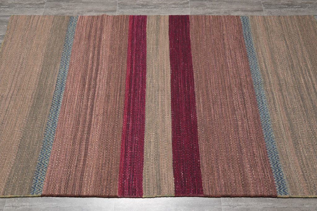 5 x 8 Kilim Handmade India Rug Navajo Pattern #F-4428