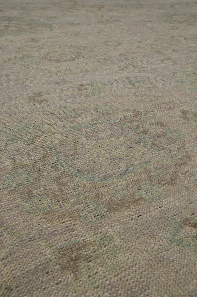 8 x 10 New Handmade Oushak Rug Low Wool Pile TRANSITIONAL MODERN CARPET #F-3343