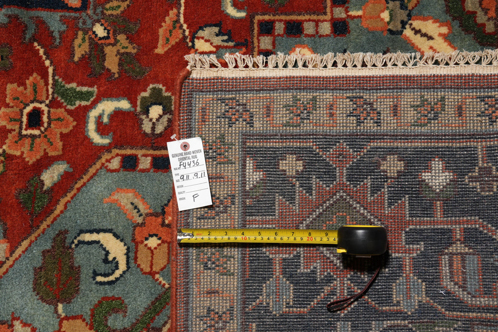 10 x 10 Feet Square New Serapi Wool Handmade Rug #F-4436