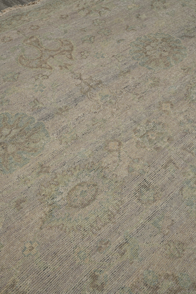 8 x 10 New Handmade Oushak Rug Low Wool Pile TRANSITIONAL MODERN CARPET #F-3343
