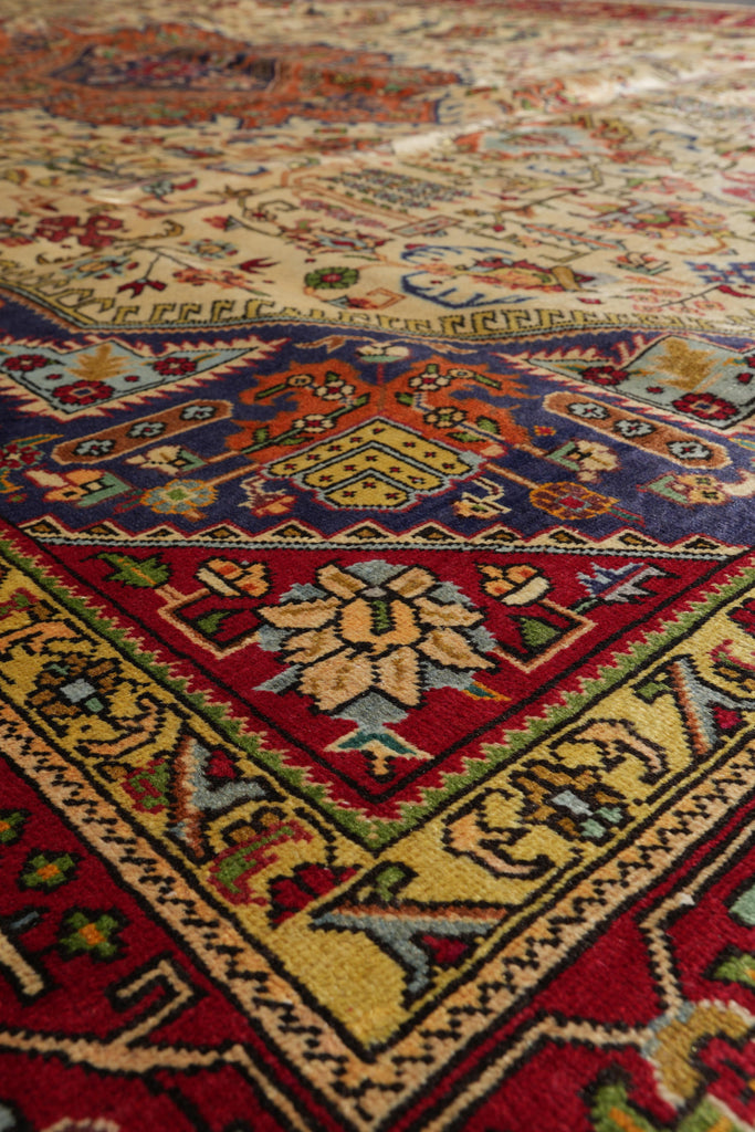 9.10 x 13.2 Estate Persian Tabriz Rug #F-4115