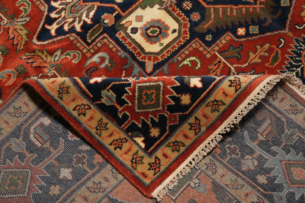 10 x 10 Feet Square New Serapi Wool Handmade Rug #F-4436