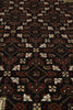 Load image into Gallery viewer, 6.6 x 8 Quality hand-Knotted Mahi Tabriz Rug Wool and Silk BLACK #F-3059