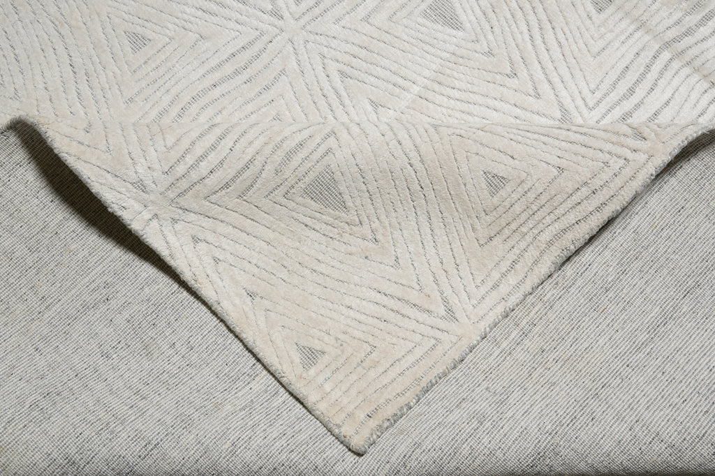 9 x 12 Handmade Contemporary Wool Imported Rug #F-3337