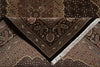 Load image into Gallery viewer, 6.7 x 8 New Handmade Mahi Tabriz BLACK Rug Wool and Silk #F-3060