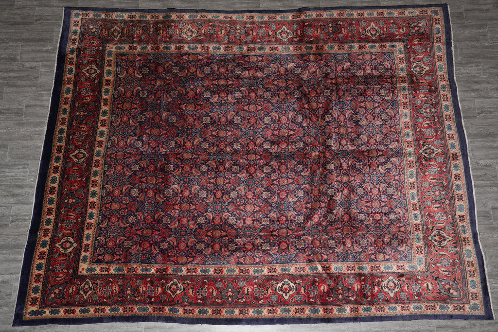 10 x 13 Old Persian Herati mahal Rug #F-4116