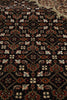 Load image into Gallery viewer, 6.7 x 8 New Handmade Mahi Tabriz BLACK Rug Wool and Silk #F-3060