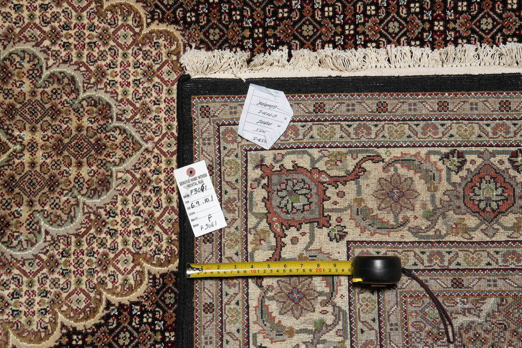 6.9 x 10 Tribal Traditional Persian Vibrant Hamadan Living Room Rug #F-3061