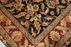 Load image into Gallery viewer, 9 x 13.5 Quality Jaipur Rug Handmade Wool Area Carpet Black Bugundy #PIX-15770