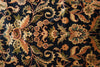 Load image into Gallery viewer, 9 x 13.5 Quality Jaipur Rug Handmade Wool Area Carpet Black Bugundy #PIX-15770
